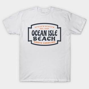 Ocean Isle Beach, NC Summer Vacation Beach Trip T-Shirt